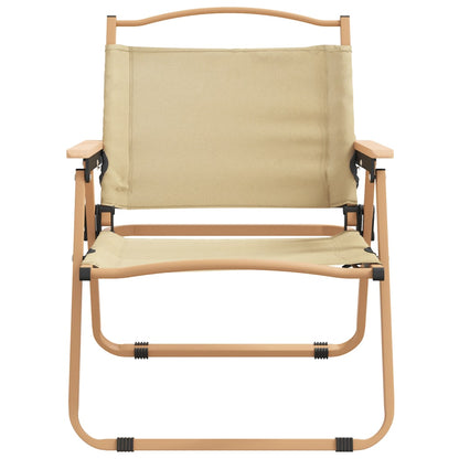 Camping Chairs 2 Pcs Oxford Fabric