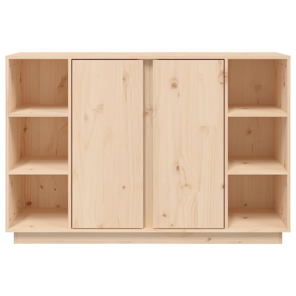 Sideboard 120X35X80 Cm Solid Wood Pine