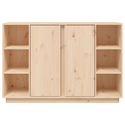 Sideboard 120X35X80 Cm Solid Wood Pine