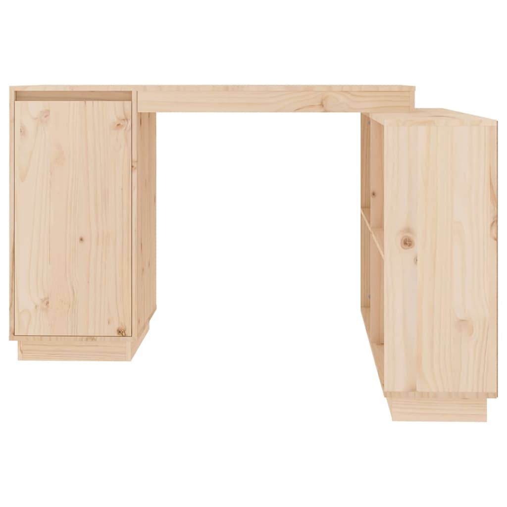 Desk 110X50X75 Cm Solid Wood Pine