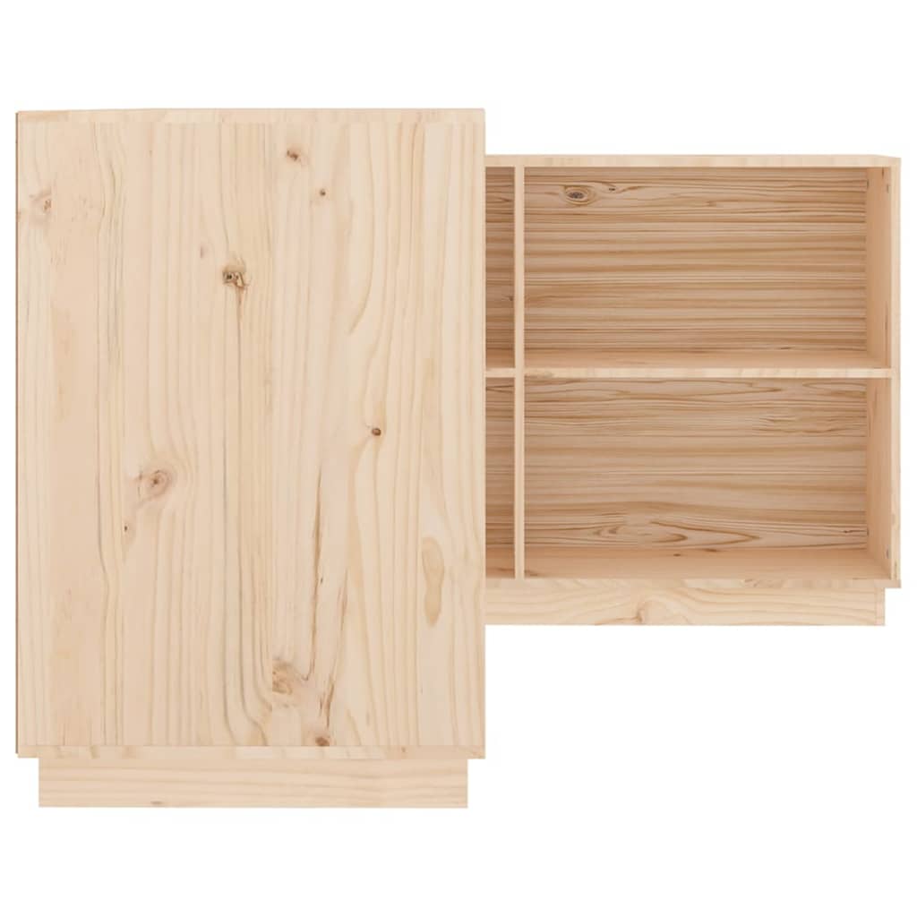 Desk 110X50X75 Cm Solid Wood Pine