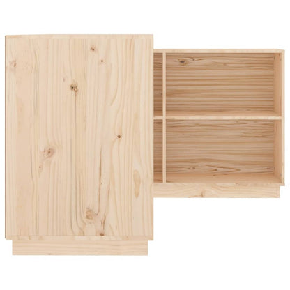Desk 110X50X75 Cm Solid Wood Pine