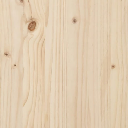 Desk 110X50X75 Cm Solid Wood Pine