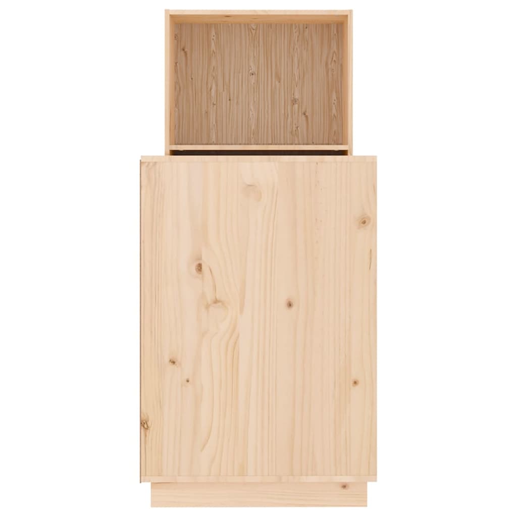 Desk 110X53X117 Cm Solid Wood Pine