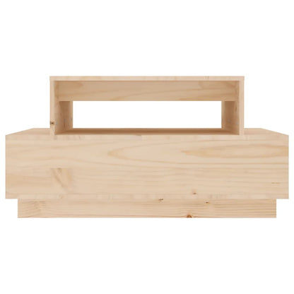 Coffee Table 80X55X40.5 Cm Solid Wood Pine