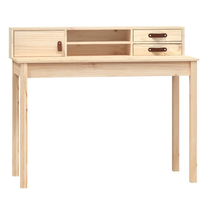 Desk 110X50X93 Cm Solid Wood Pine