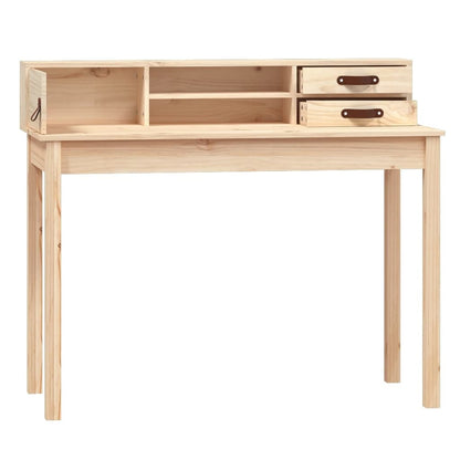 Desk 110X50X93 Cm Solid Wood Pine