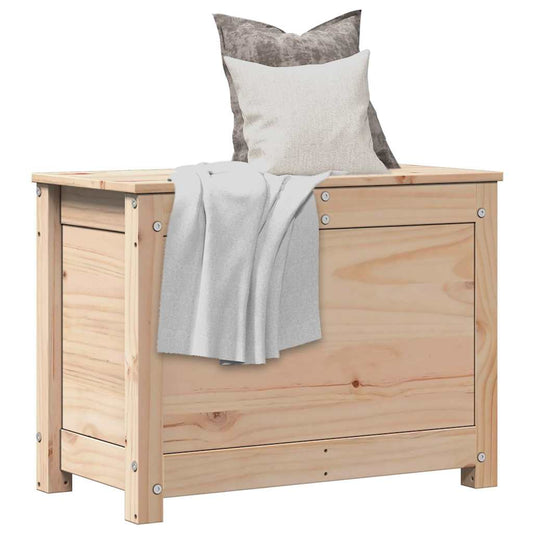 Storage Box Solid Wood Pine