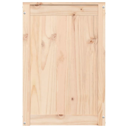 Laundry Box Solid Wood Pine