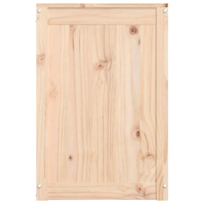 Laundry Box Solid Wood Pine