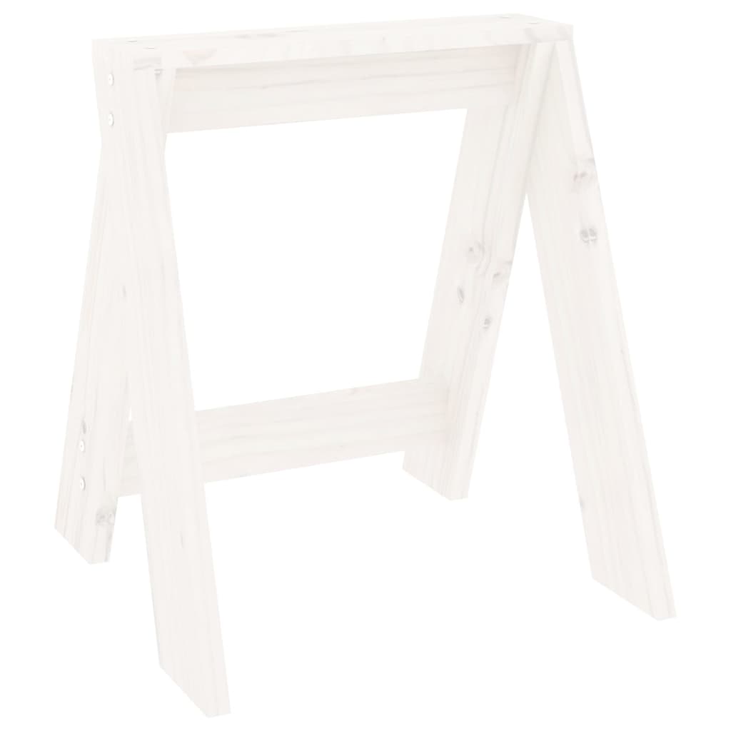 Stools 2 Pcs Solid Wood Pine