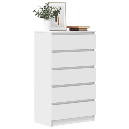 Drawer Cabinet 60X36X103 Cm Engineered Wood