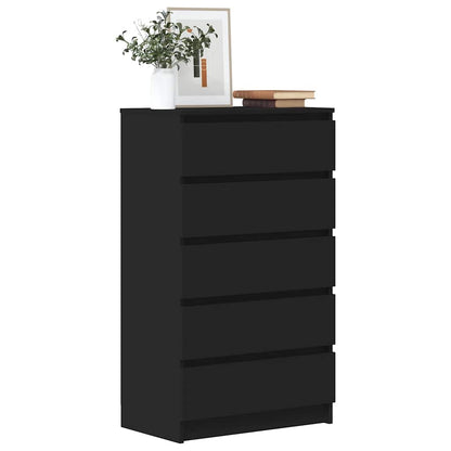 Drawer Cabinet 60X36X103 Cm Engineered Wood
