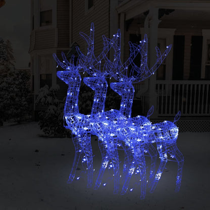 Acrylic Reindeer Christmas Decoration 140 Leds 120 Cm