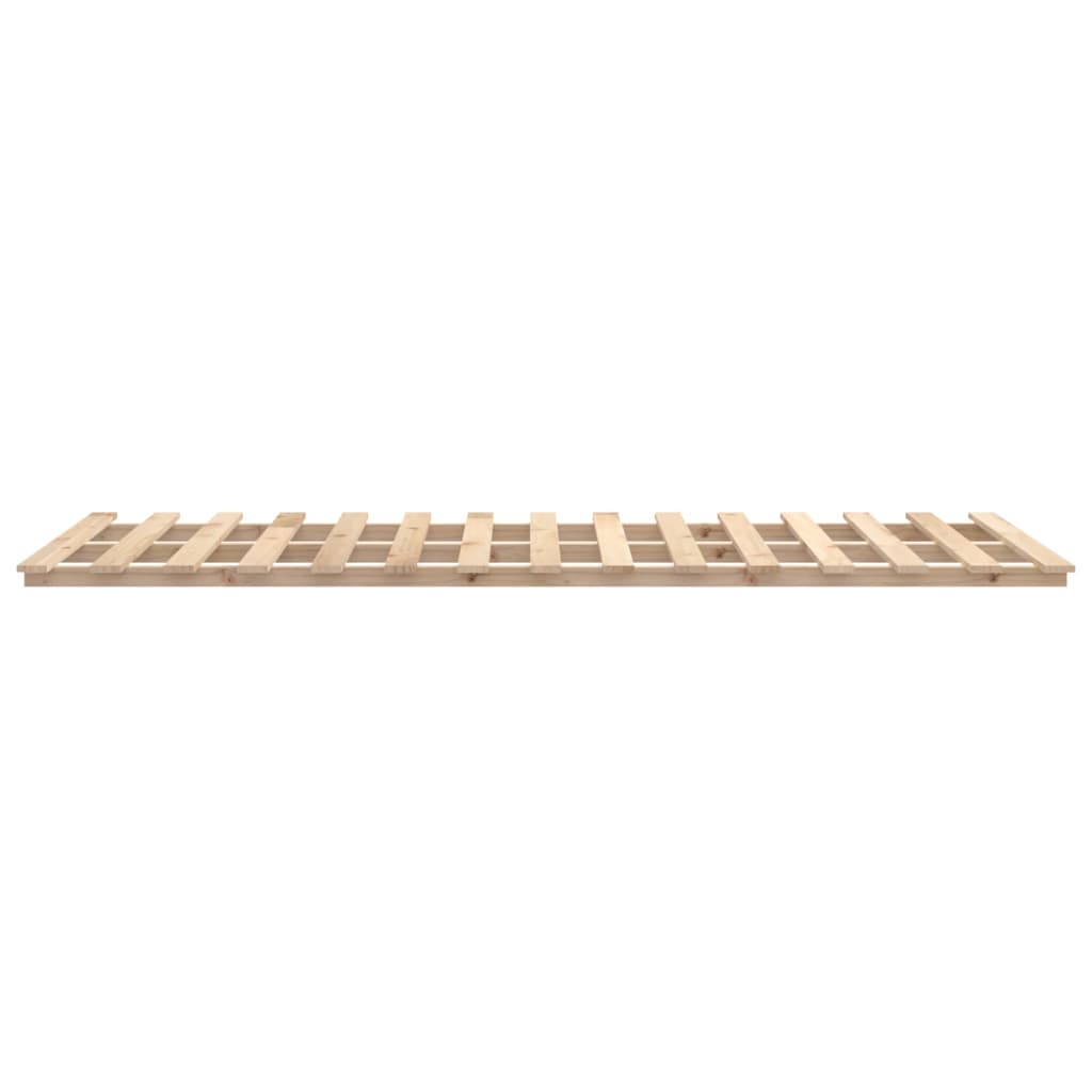 Bed Frame Without Mattress Solid Wood Pine