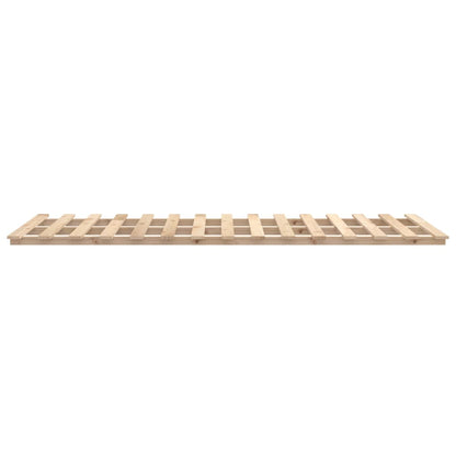 Bed Frame Without Mattress Solid Wood Pine