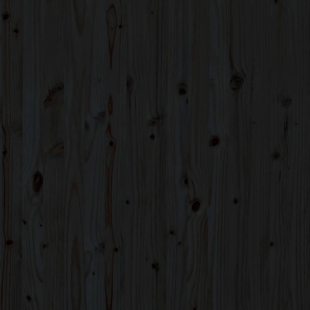 Wall Headboard 96 Cm Solid Wood Pine