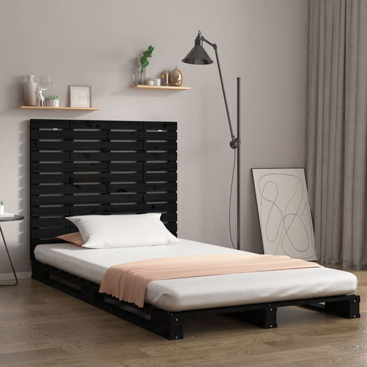 Wall Headboard 96 Cm Solid Wood Pine