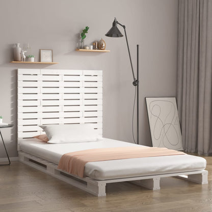 Wall Headboard 96 Cm Solid Wood Pine
