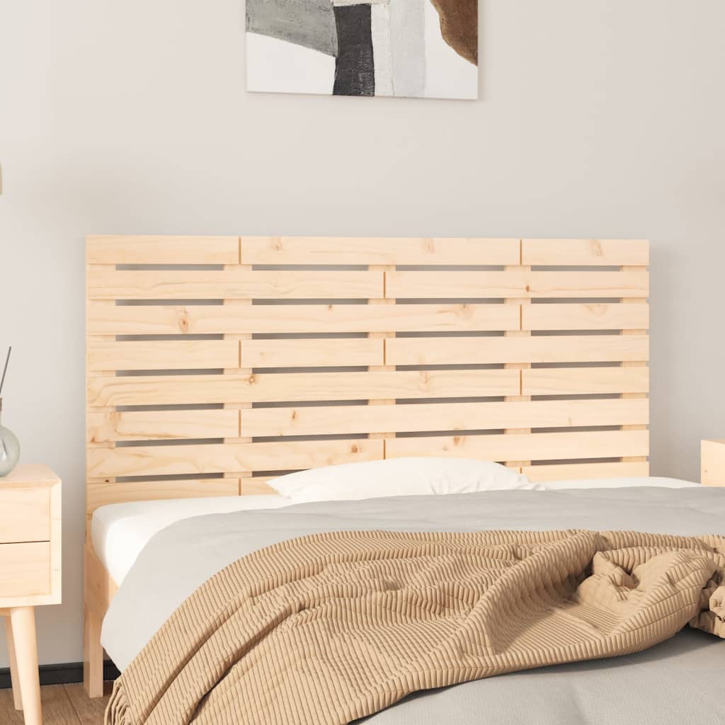 Wall Headboard 96 Cm Solid Wood Pine