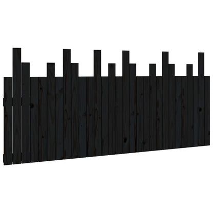 Wall Headboard 185 Cm Solid Wood Pine
