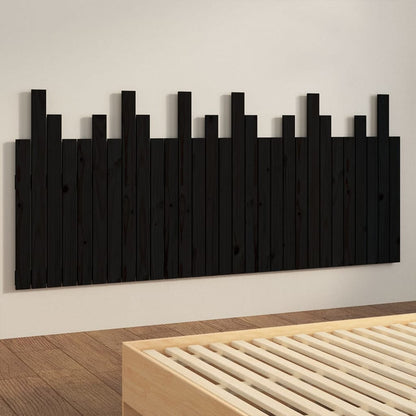 Wall Headboard 185 Cm Solid Wood Pine