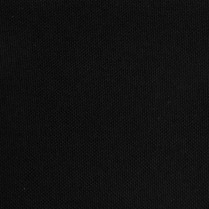 Relaxing Chair With Footstool Black Fabric