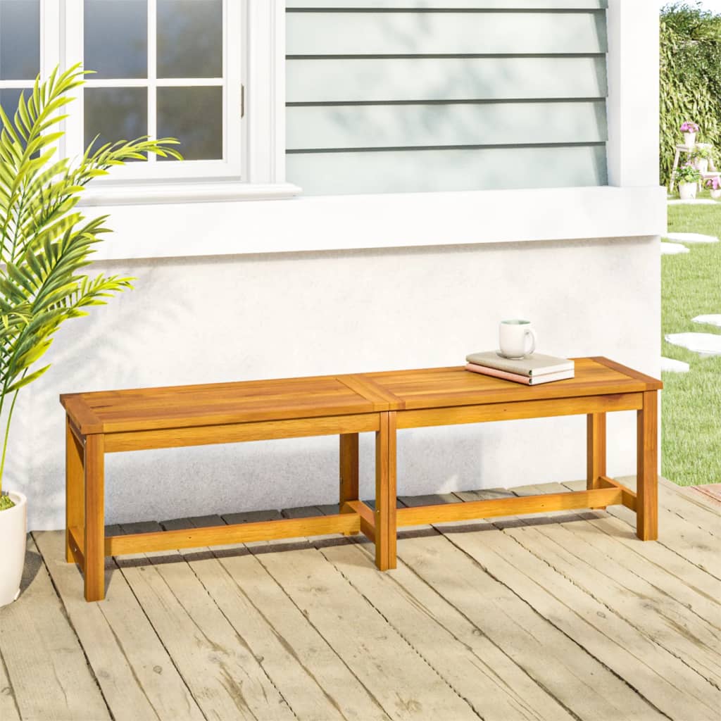 Garden Bench 180X35X45 Cm Solid Wood Acacia