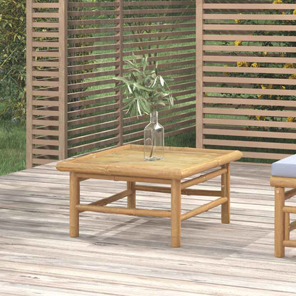 Garden Sofa With Cushions Bamboo