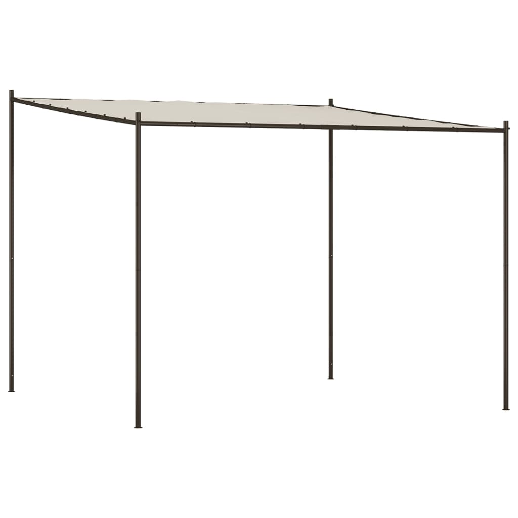 Gazebo White 3X3 M 180 G/M² Fabric And Steel