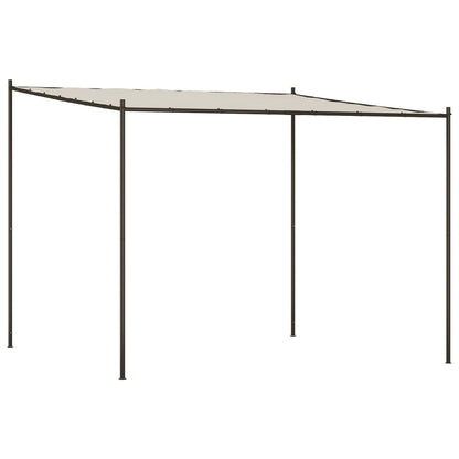 Gazebo White 3X3 M 180 G/M² Fabric And Steel