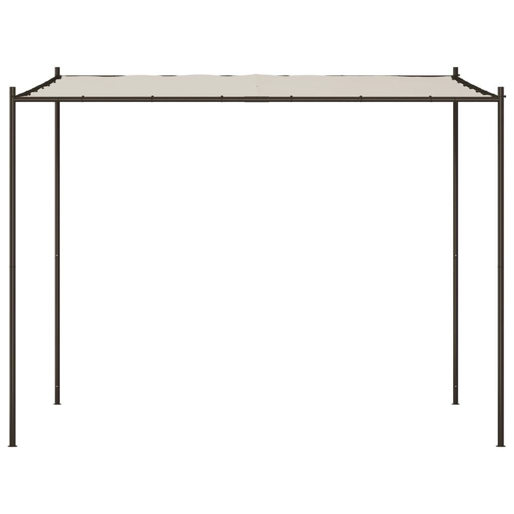 Gazebo White 3X3 M 180 G/M² Fabric And Steel