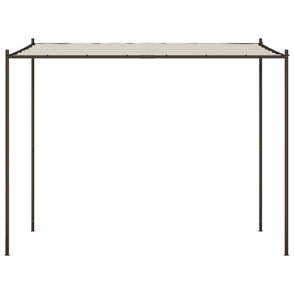 Gazebo White 3X3 M 180 G/M² Fabric And Steel