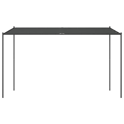 Gazebo Anthracite 4X4 M 180 G/M² Fabric And Steel