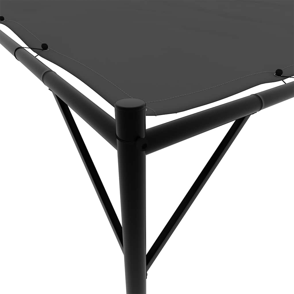 Gazebo Anthracite 4X4 M 180 G/M² Fabric And Steel