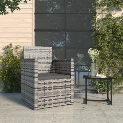 Garden Armchair With Cushions Poly Rattan