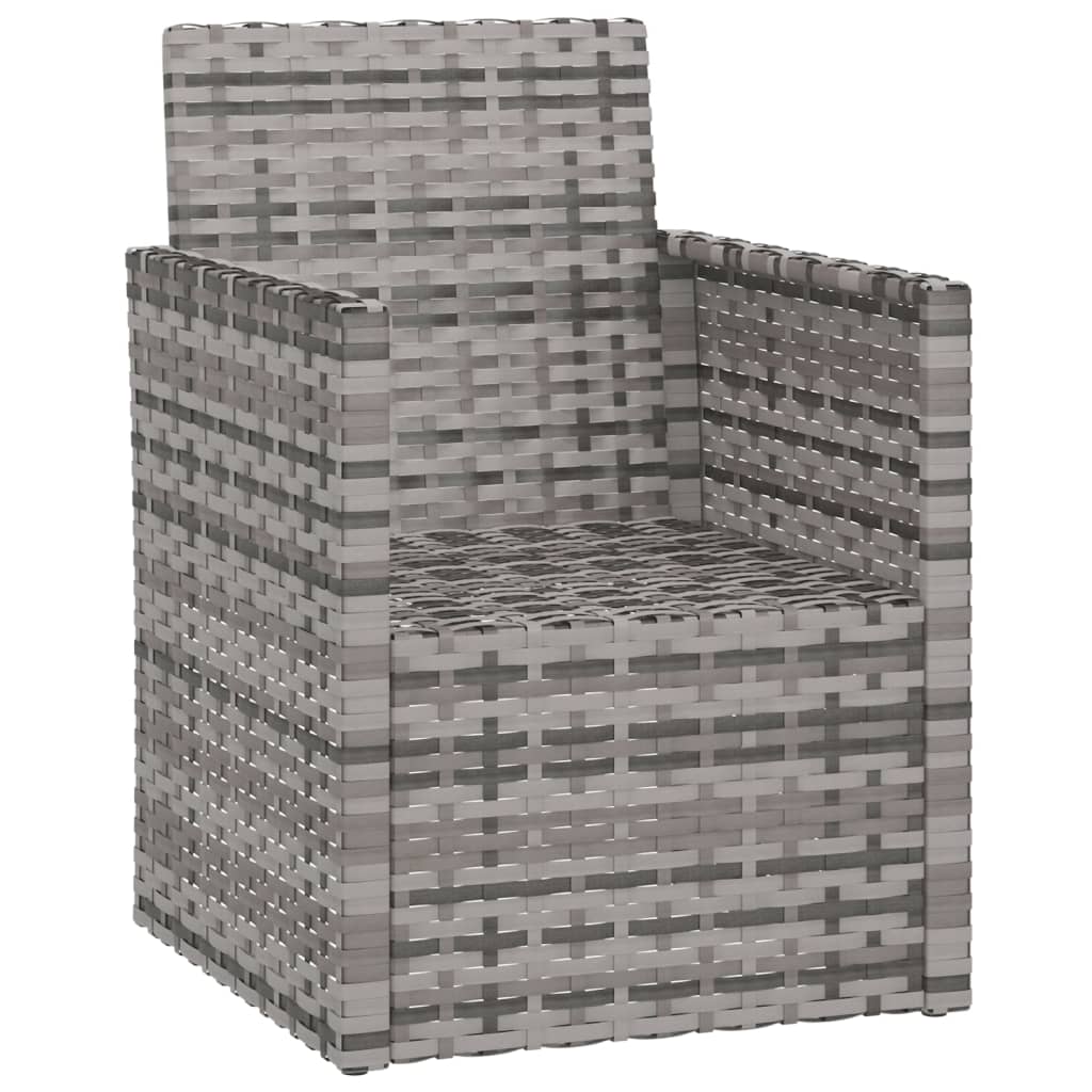 Garden Armchair With Cushions Poly Rattan