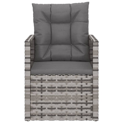Garden Armchair With Cushions Poly Rattan