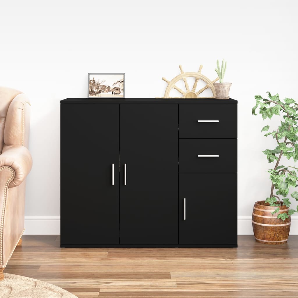 Sideboard 91X29.5X75 Cm Engineered Wood