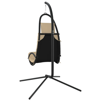 Garden Swing Chair With Cushion Oxford Fabric And Steel