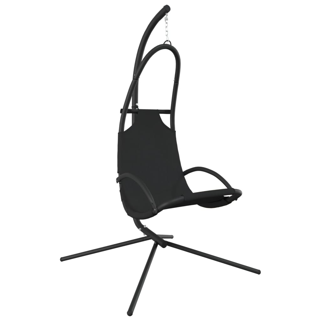 Garden Swing Chair With Cushion Oxford Fabric And Steel