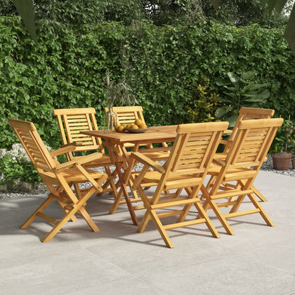 Folding Garden Chairs 2 Pcs 47X63X90 Cm Solid Wood Teak