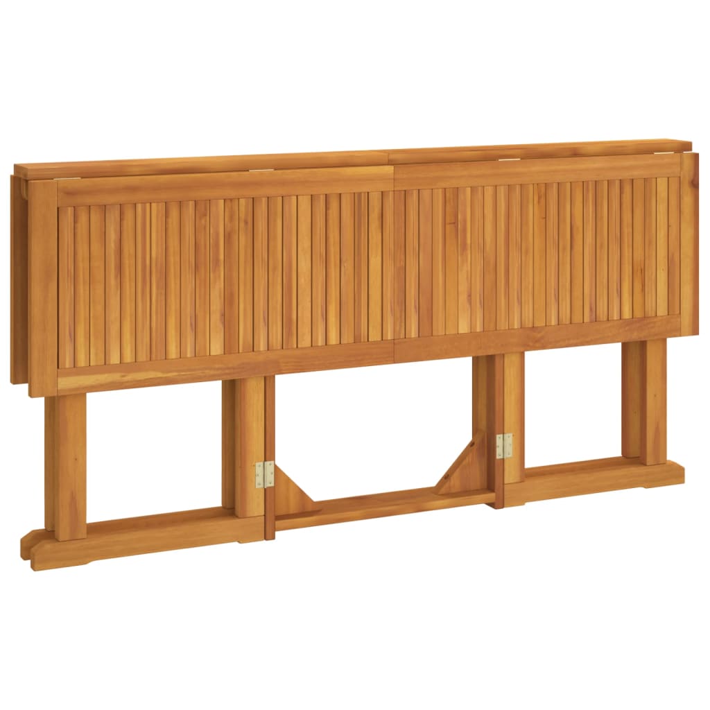 Folding Butterfly Garden Table Solid Wood Teak