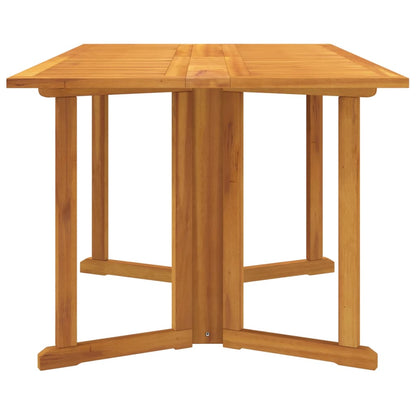 Folding Butterfly Garden Table Solid Wood Teak