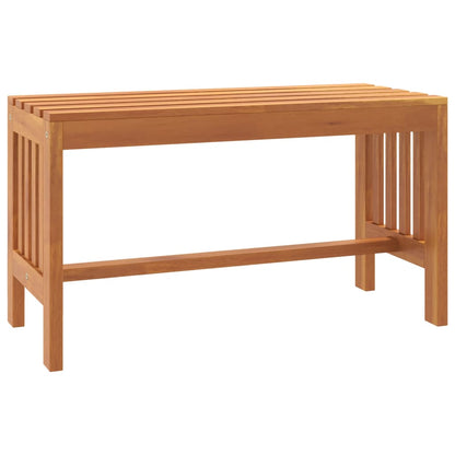 Garden Bench 80 Cm Solid Wood Eucalyptus