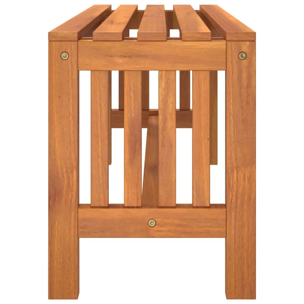 Garden Bench 110 Cm Solid Wood Eucalyptus
