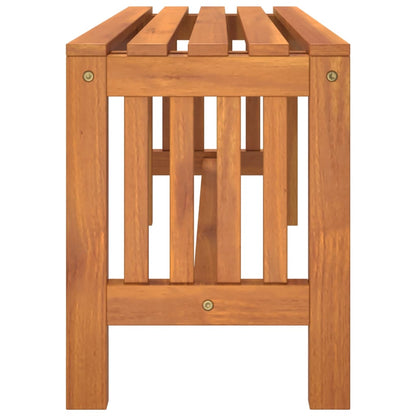 Garden Bench 110 Cm Solid Wood Eucalyptus