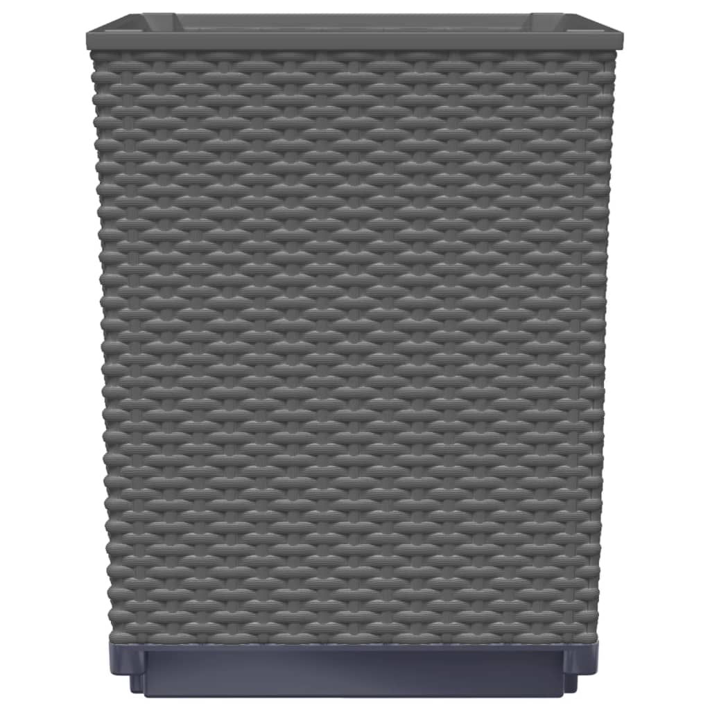 Planters 4 Pcs 30X30X37 Cm Polypropylene