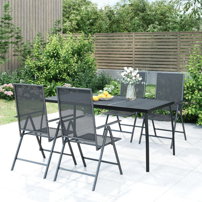 Garden Table Anthracite Steel Mesh