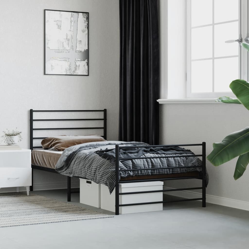 Metal Bed Frame Without Mattress